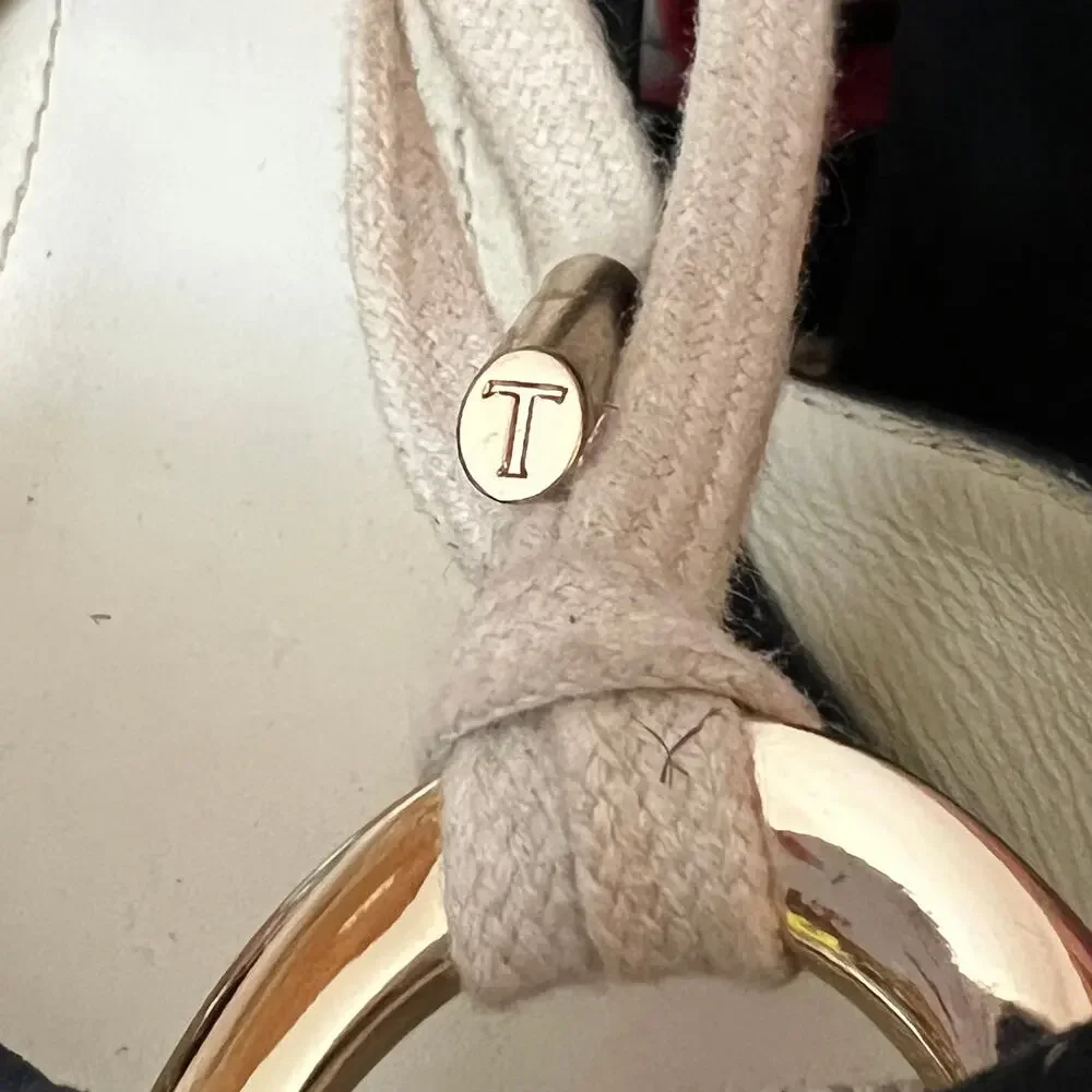 Tod's Made in Italy Nautical Wedge Heels Sz 38.5 As-Is